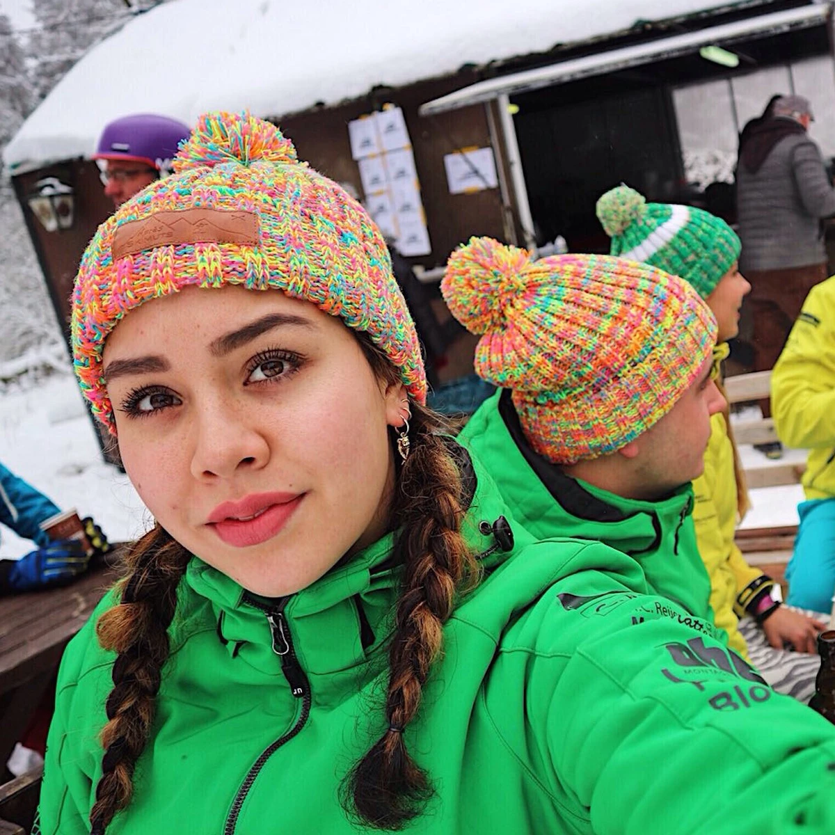 Après Ski Muts Explosie Roze 1 Après Ski Muts Explosie Roze