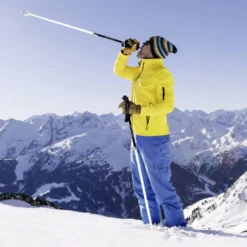 Après Skistokken Zwart/wit / Drank Skistokken Schnapps Pole Liquer Pol
