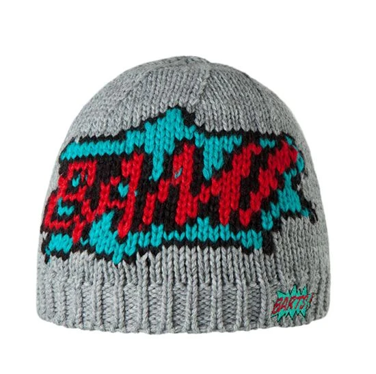 Barts Bam Pow Beanie Grijs 1 Barts Bam Pow Beanie Grijs