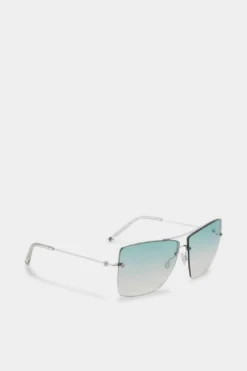 Bogner Zonnebril Saasfee - Zilver/Blauw - Vrouwen