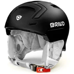 BRIKO Ambra Matt Shiny Black Skihelm