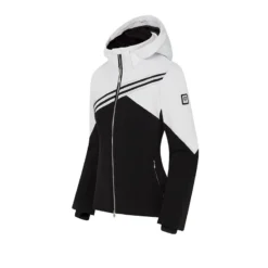 Descente AMANDA INSULATED JACKET BLACK SUPER WHITE