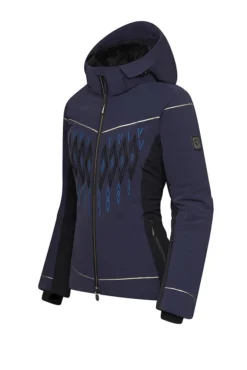 DESCENTE AMELIA JACKET - BLAUW - VROUWEN