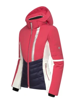 DESCENTE MELINA SKIJACKET ROZE - DAMES