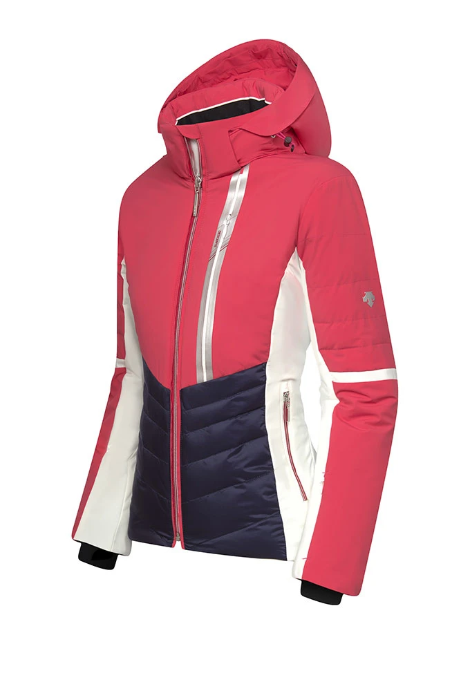 DESCENTE MELINA SKIJACKET ROZE - DAMES 1 DESCENTE MELINA SKIJACKET ROZE - DAMES