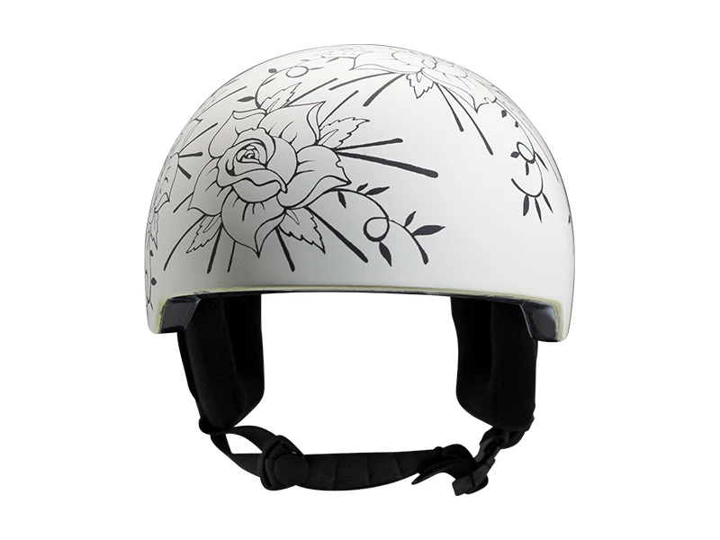 DMD Roses - In-mold Skihelm - Wit 2 DMD Roses - In-mold Skihelm - Wit - Afbeelding 2