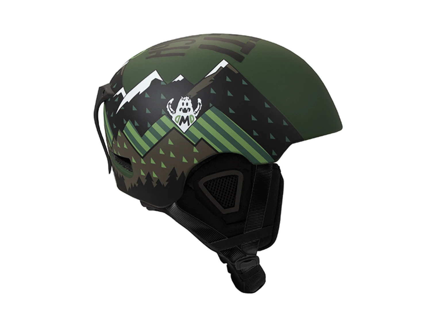 DMD Yeti - In-mold Skihelm Groen 1 DMD Yeti - In-mold Skihelm Groen