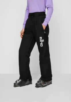 Elho Engadin 89 - Zwarte Skibroek - Dames