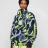 Elho KLOSTERS 89 II Windbreaker Zwart/ Fluo