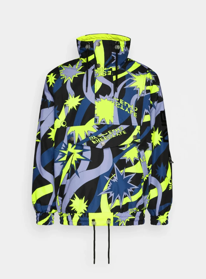 Elho KLOSTERS 89 II Windbreaker Zwart/ Fluo 3 Elho KLOSTERS 89 II Windbreaker Zwart/ Fluo - Afbeelding 3
