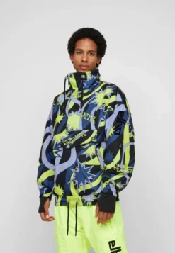 Elho KLOSTERS 89 II Windbreaker Zwart/ Fluo