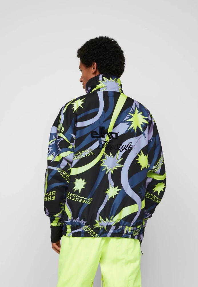 Elho KLOSTERS 89 II Windbreaker Zwart/ Fluo 7 Elho KLOSTERS 89 II Windbreaker Zwart/ Fluo - Afbeelding 7