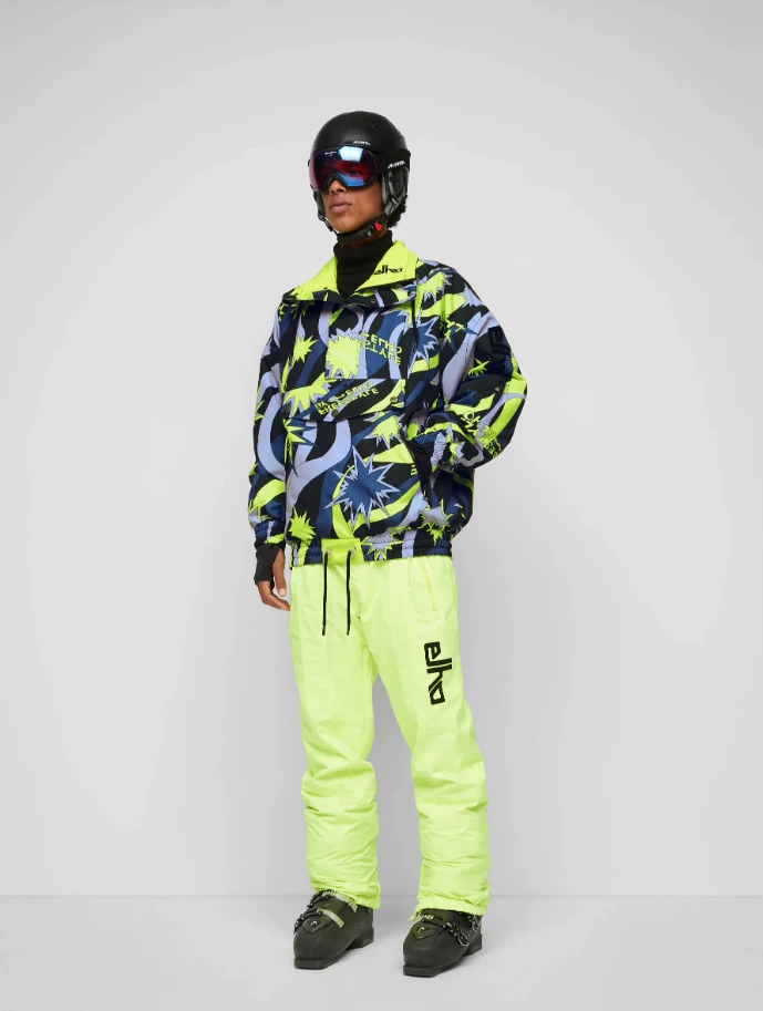 Elho KLOSTERS 89 II Windbreaker Zwart/ Fluo 8 Elho KLOSTERS 89 II Windbreaker Zwart/ Fluo - Afbeelding 8