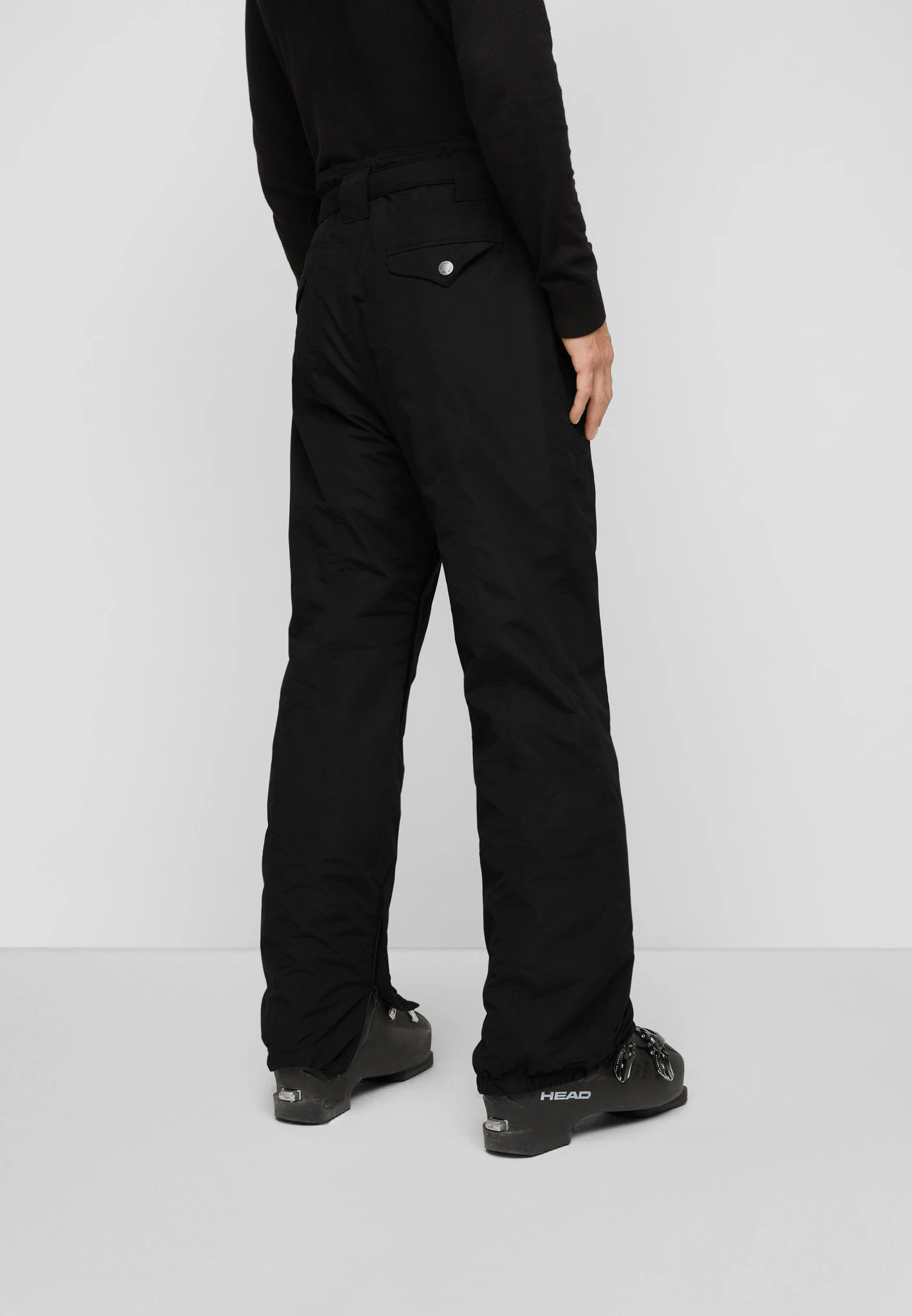 Elho Zermatt 89 - Zwarte Skibroek - Heren 2 Elho Zermatt 89 - Zwarte Skibroek - Heren - Afbeelding 2