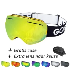 Goggl Ski En Snowboard Bril Geel