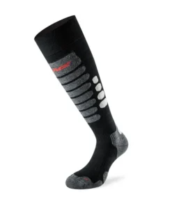 Lenz Sock Skiing 3.0 Zwart / Grijs