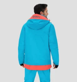 Mont Gele Gear DENALI GEÏSOLEERDE PRO JAS 2.0 - AQUA BLAUW - HEREN -Under Armour || POIVRE BLANC || Poederbaas mgg denali geisoleerd projas 20 aqua blauw heren 3