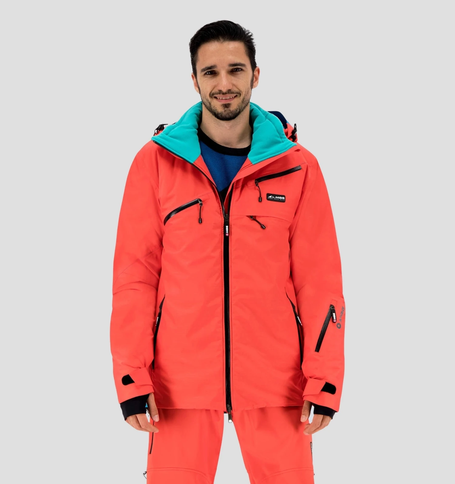 Mont Gele Gear DENALI GEÏSOLEERDE PRO-JAS 2.0 - VUURROOD - HEREN 3 Mont Gele Gear DENALI GEÏSOLEERDE PRO-JAS 2.0 - VUURROOD - HEREN - Afbeelding 3