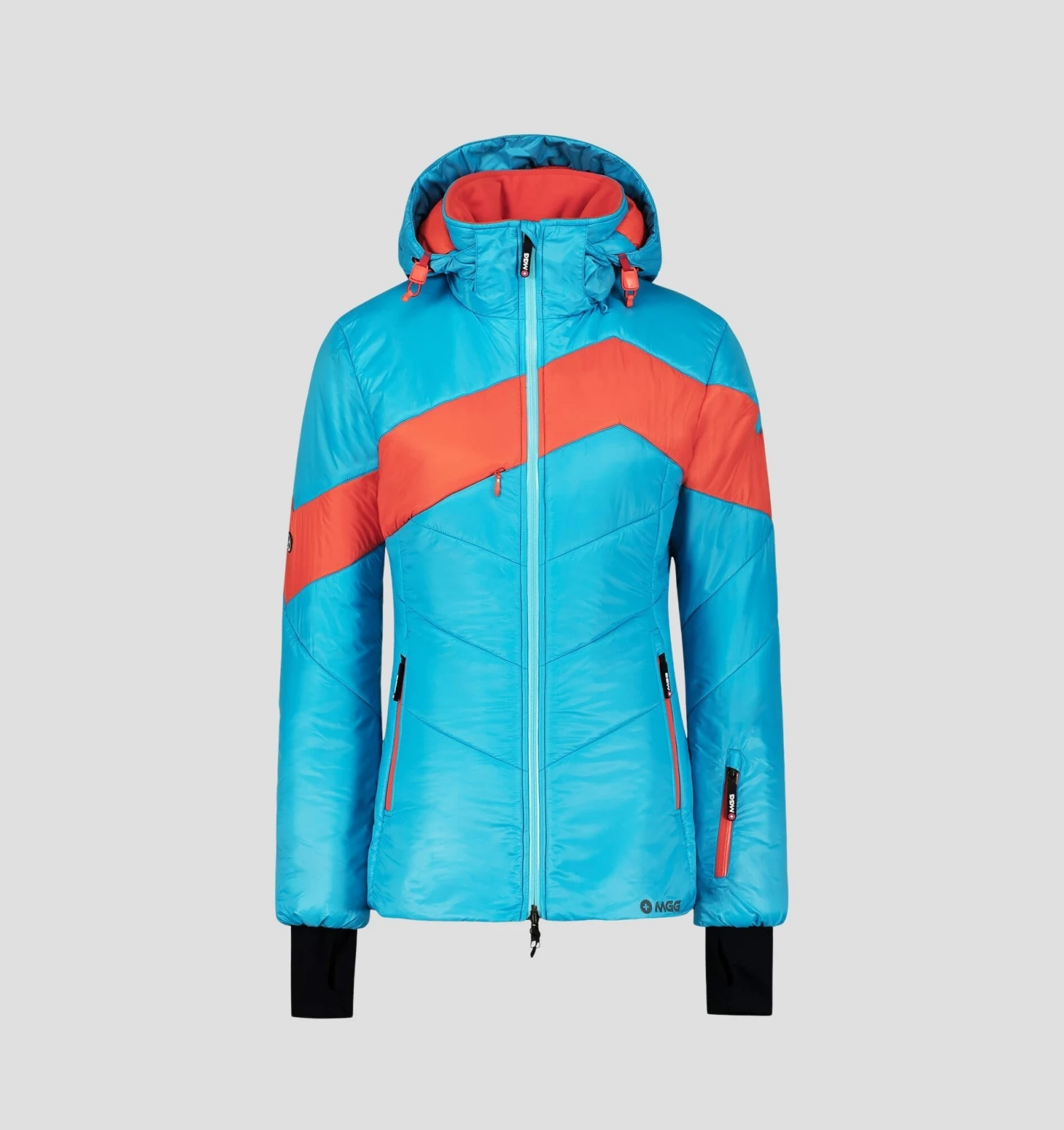 Mont Gele Gear KENAI CROSSOVER JAS 2.0 - AQUA BLAUW - DAMES 3 Mont Gele Gear KENAI CROSSOVER JAS 2.0 - AQUA BLAUW - DAMES - Afbeelding 3