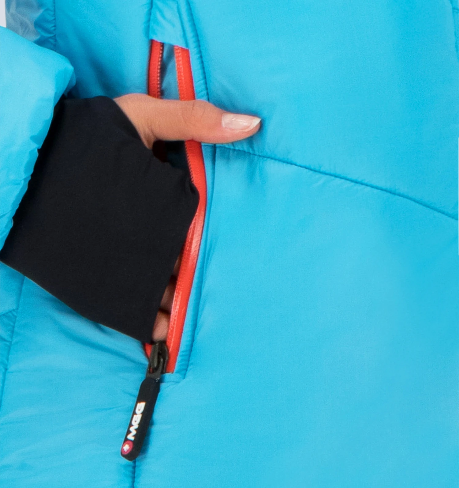 Mont Gele Gear KENAI CROSSOVER JAS 2.0 - AQUA BLAUW - DAMES 7 Mont Gele Gear KENAI CROSSOVER JAS 2.0 - AQUA BLAUW - DAMES - Afbeelding 7