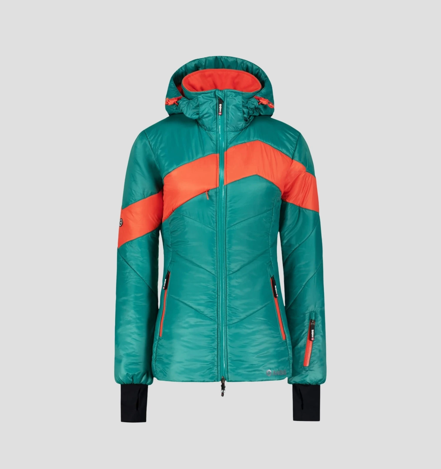 Mont Gele Gear KENAI CROSSOVER JAS 2.0 - TEAL GROEN - DAMES 3 Mont Gele Gear KENAI CROSSOVER JAS 2.0 - TEAL GROEN - DAMES - Afbeelding 3