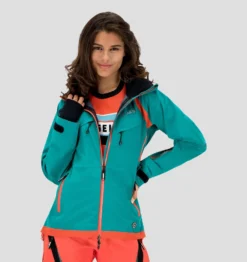 Mont Gele Gear LYNGEN TOURING SHELL PRO JAS - Dames 9 Mont Gele Gear LYNGEN TOURING SHELL PRO JAS - Dames -Under Armour || POIVRE BLANC || Poederbaas mgg lyngen touring shell pro jas dames 2