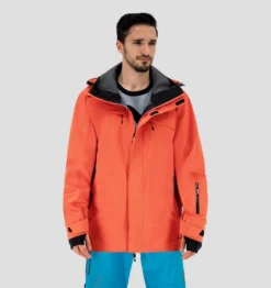 Mont Gele Gear LYNGEN TOURING SHELL PRO JAS - FIRE ORANJE - HEREN -Under Armour || POIVRE BLANC || Poederbaas mgg lyngen touring shell pro jas fire oranje heren 2