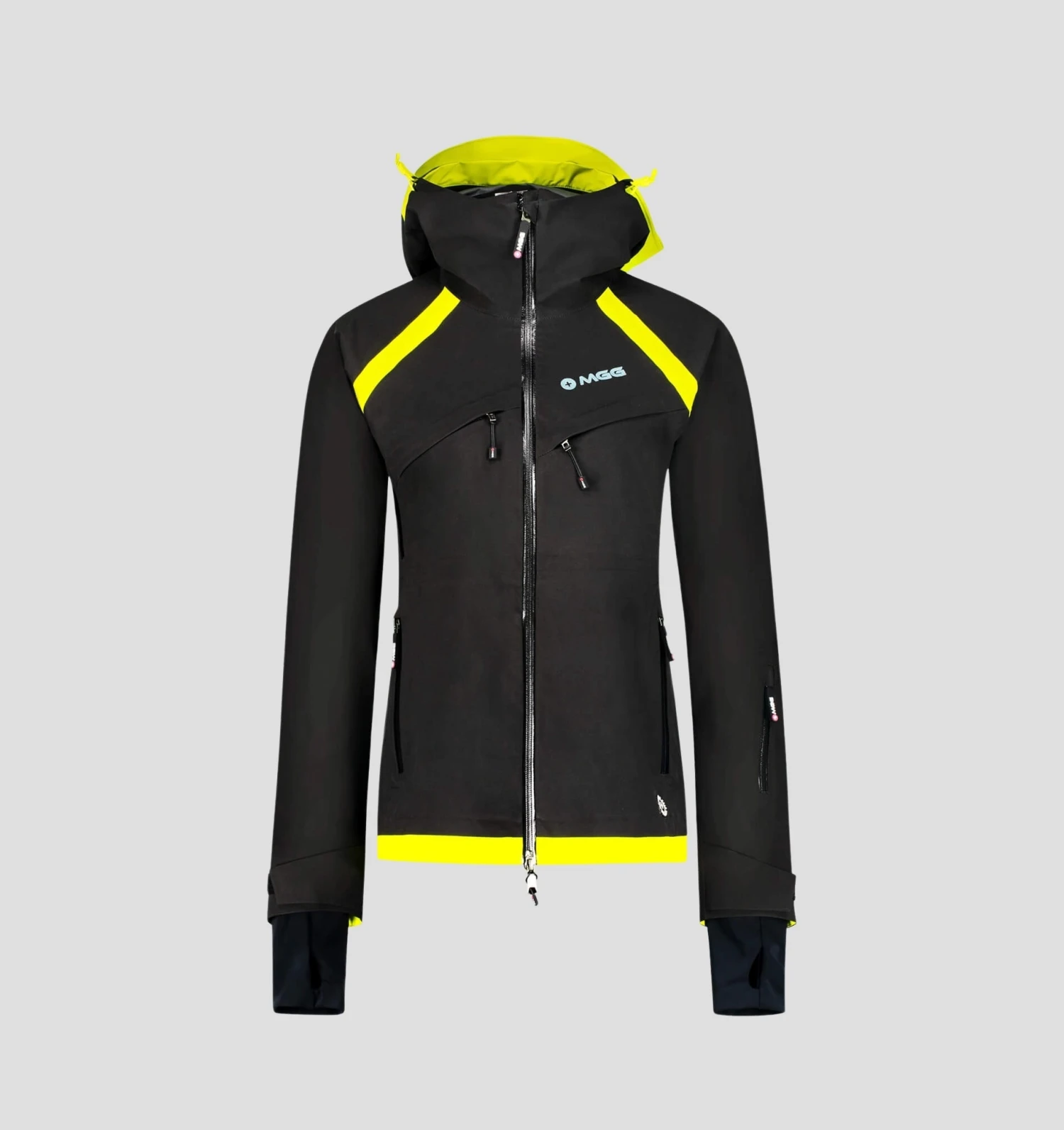 Mont Gele Gear LYNGEN TOURING SHELL PRO JAS - ONYX ZWART - DAMES 2 Mont Gele Gear LYNGEN TOURING SHELL PRO JAS - ONYX ZWART - DAMES - Afbeelding 2