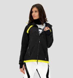 Mont Gele Gear LYNGEN TOURING SHELL PRO JAS - ONYX ZWART - DAMES