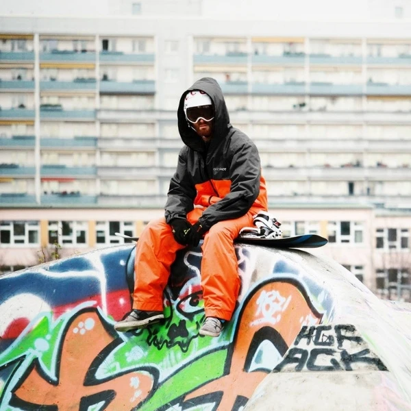 Oneskee Mark V Orange/Black - Heren 3 Oneskee Mark V Orange/Black - Heren - Afbeelding 3