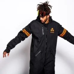 Oneskee Original Pro Suit Black/Orange Stripes - Heren