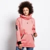 Waterdichte Heren Hoodie Roze- Dames