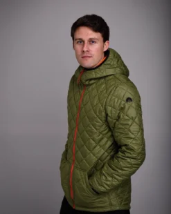 KHAKI GLACIER THERMOLITEĀ® GESOLEERDE JAS - UNISEX