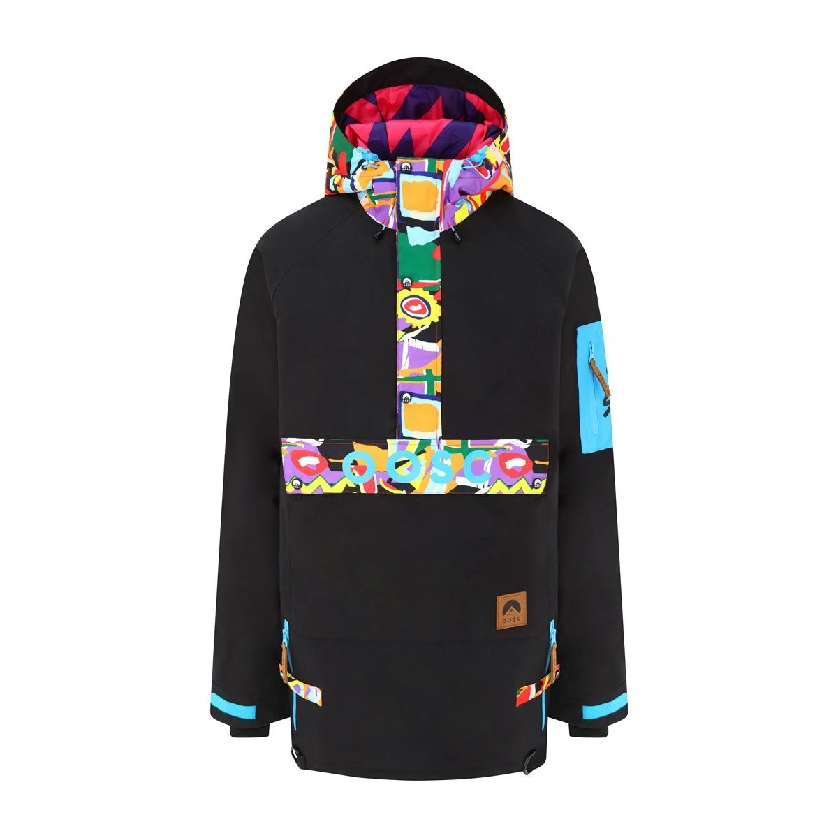 SNOW PARK OVERHEADJACK - ZWART 2 SNOW PARK OVERHEADJACK - ZWART - Afbeelding 2