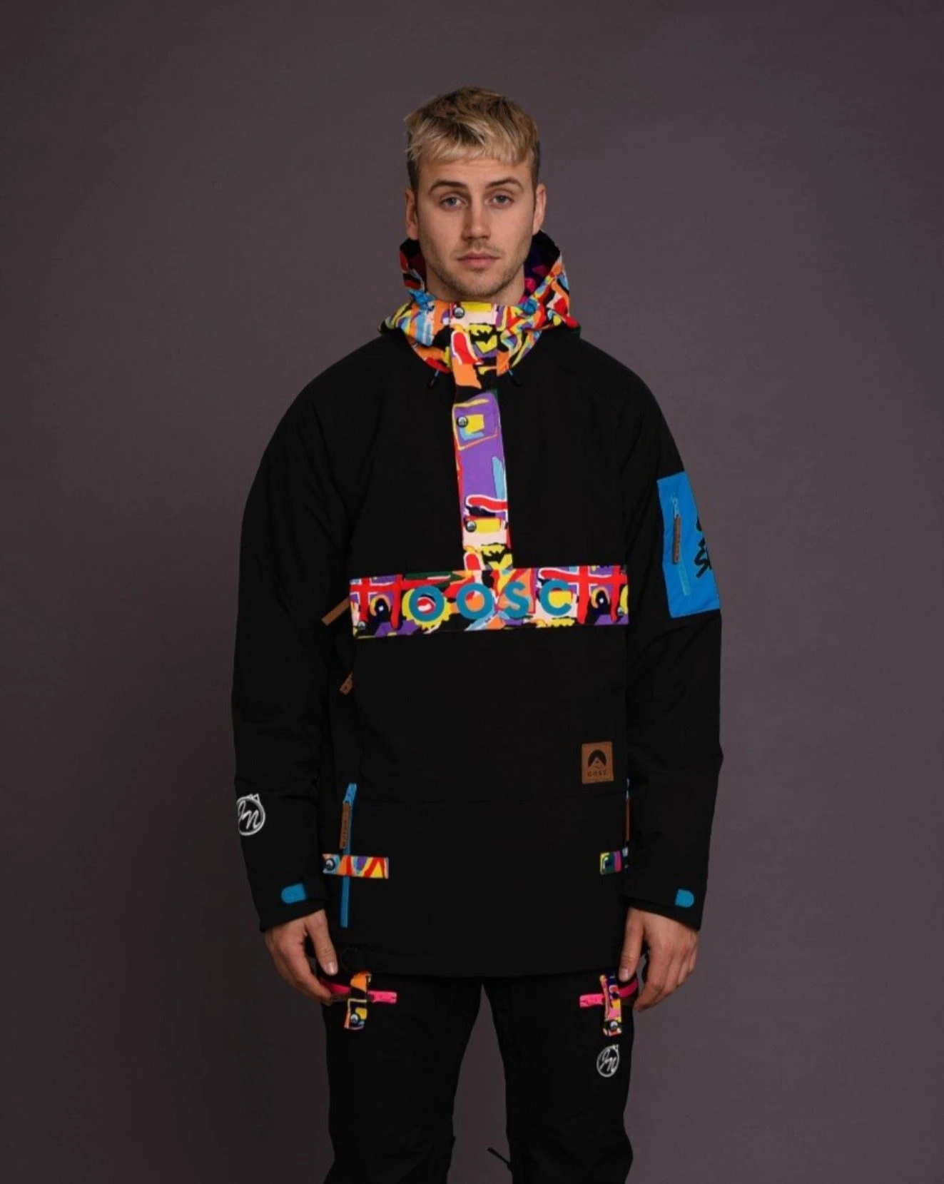 SNOW PARK OVERHEADJACK - ZWART 1 SNOW PARK OVERHEADJACK - ZWART