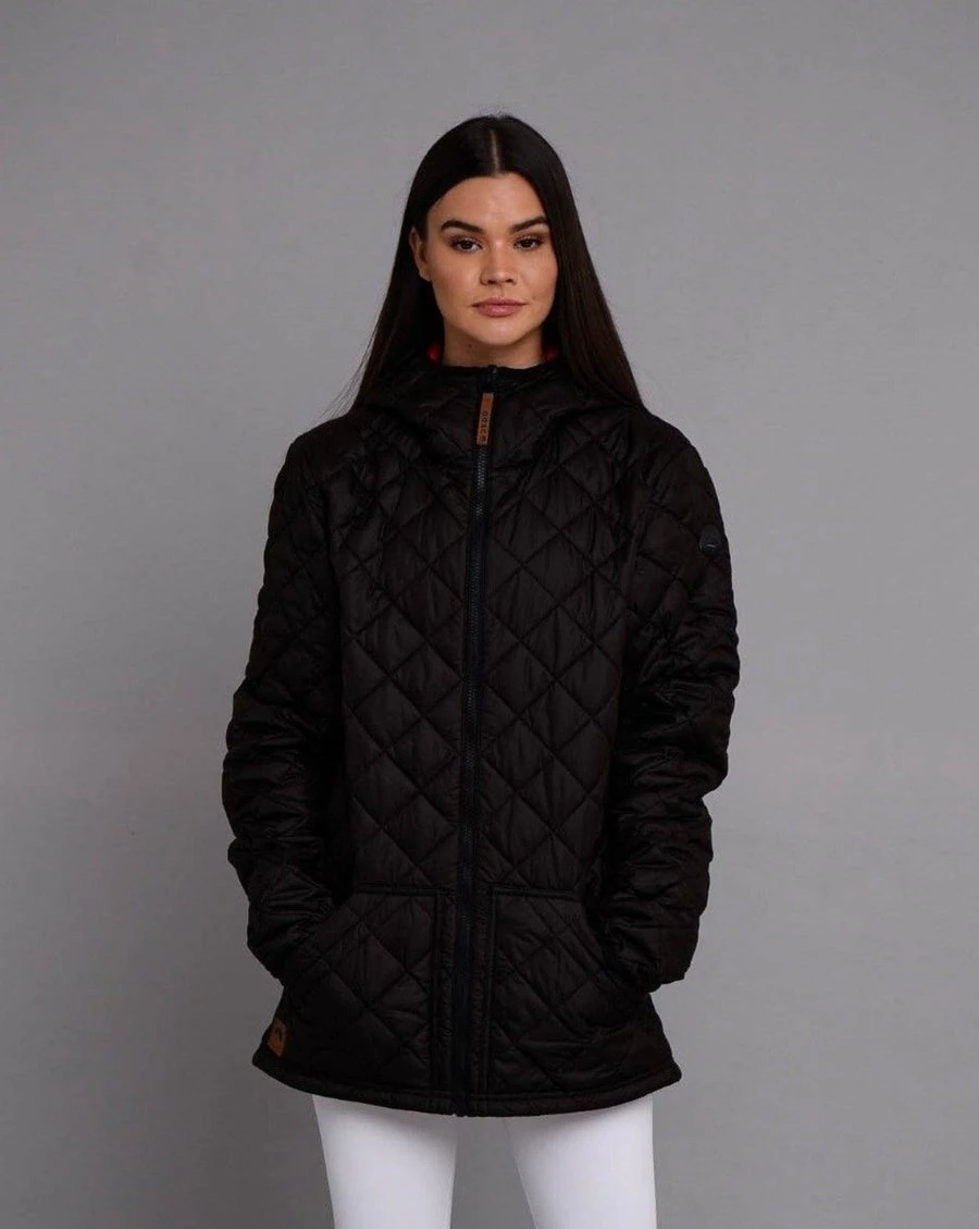 ZWART GLACIER THERMOLITE® GESOLEERD JAS - UNISEX 1 ZWART GLACIER THERMOLITE® GESOLEERD JAS - UNISEX