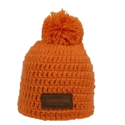 Poederbaas Beanie Daily Life - Oranje Gehaakte Skimuts