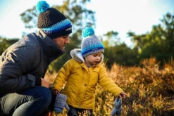 Poederbaas Blauwe Babymuts Met Handschoentjes - Blauw/grijs 7 Poederbaas Blauwe Babymuts Met Handschoentjes - Blauw/grijs -Under Armour || POIVRE BLANC || Poederbaas poederbaas blauwe babymuts met handschoentjes blau 2