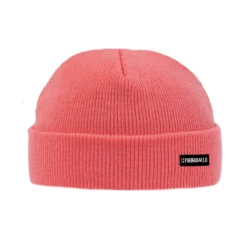 Poederbaas Bright Coral Kids Beanie