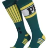 Poederbaas CHAM SKI SOCKS IN GROEN EN GEEL
