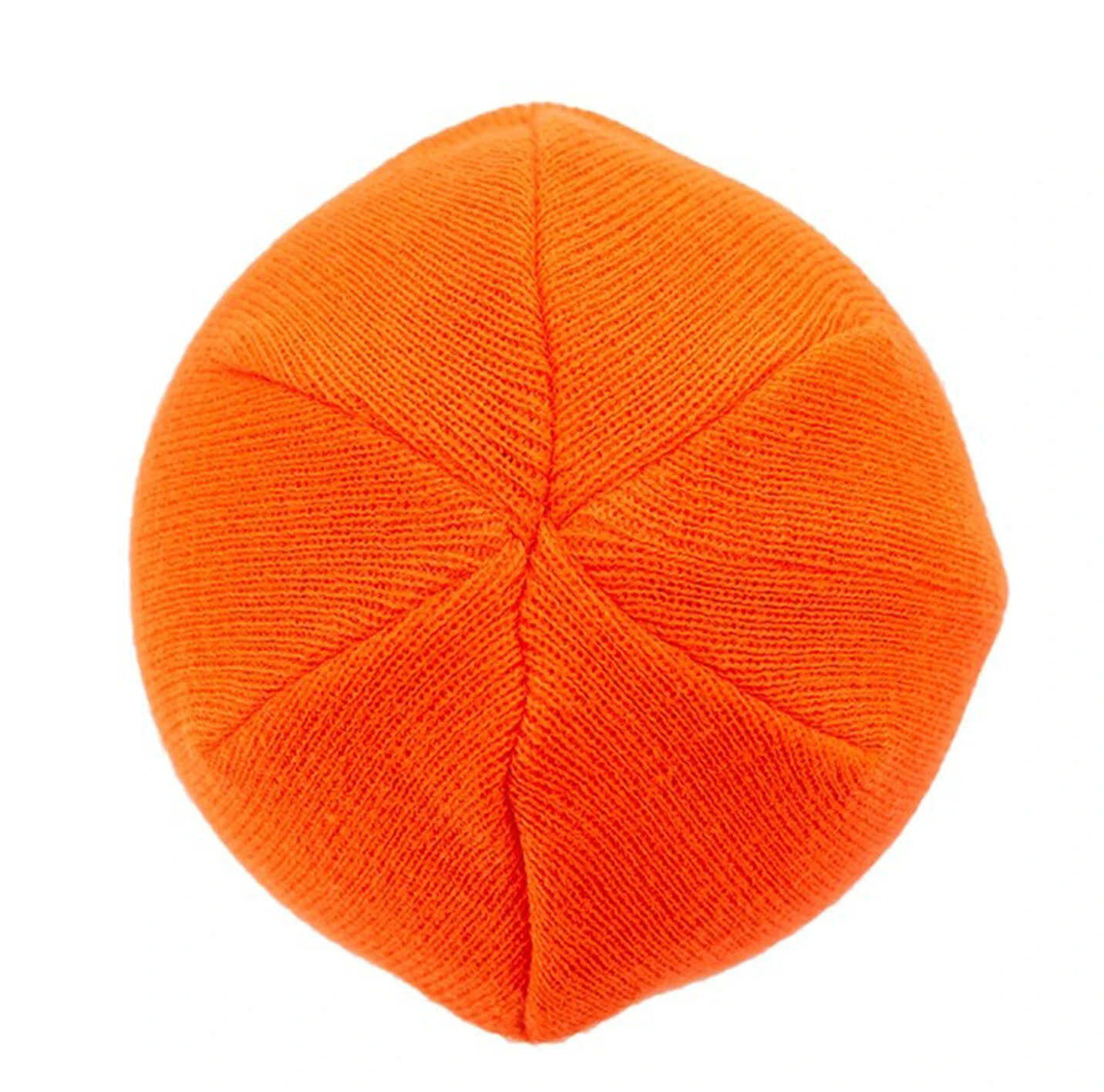 Poederbaas Colorful Basic Beanie - Oranje 2 Poederbaas Colorful Basic Beanie - Oranje - Afbeelding 2