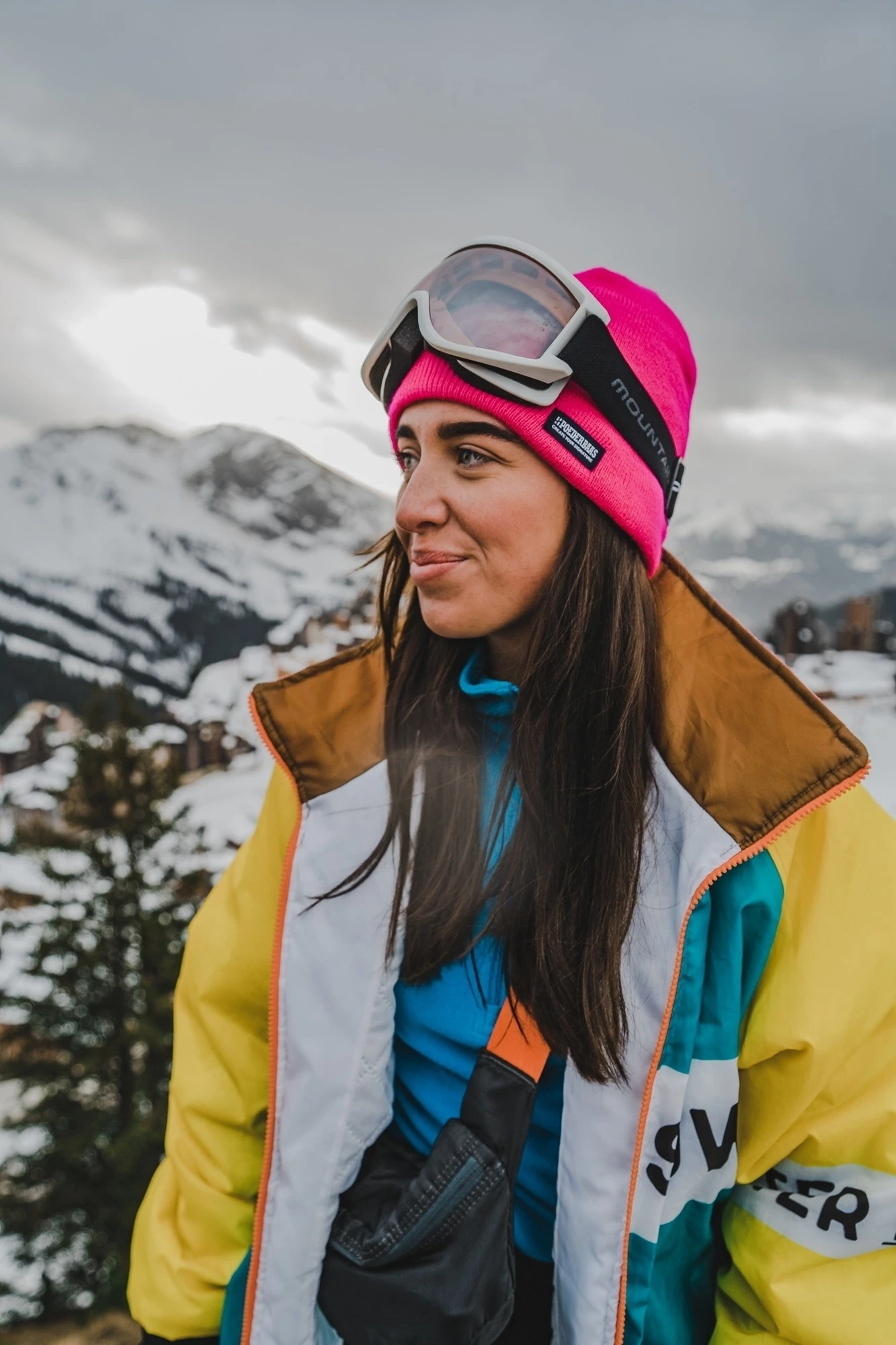 Poederbaas Colorful Basic Beanie - Roze 2 Poederbaas Colorful Basic Beanie - Roze - Afbeelding 2