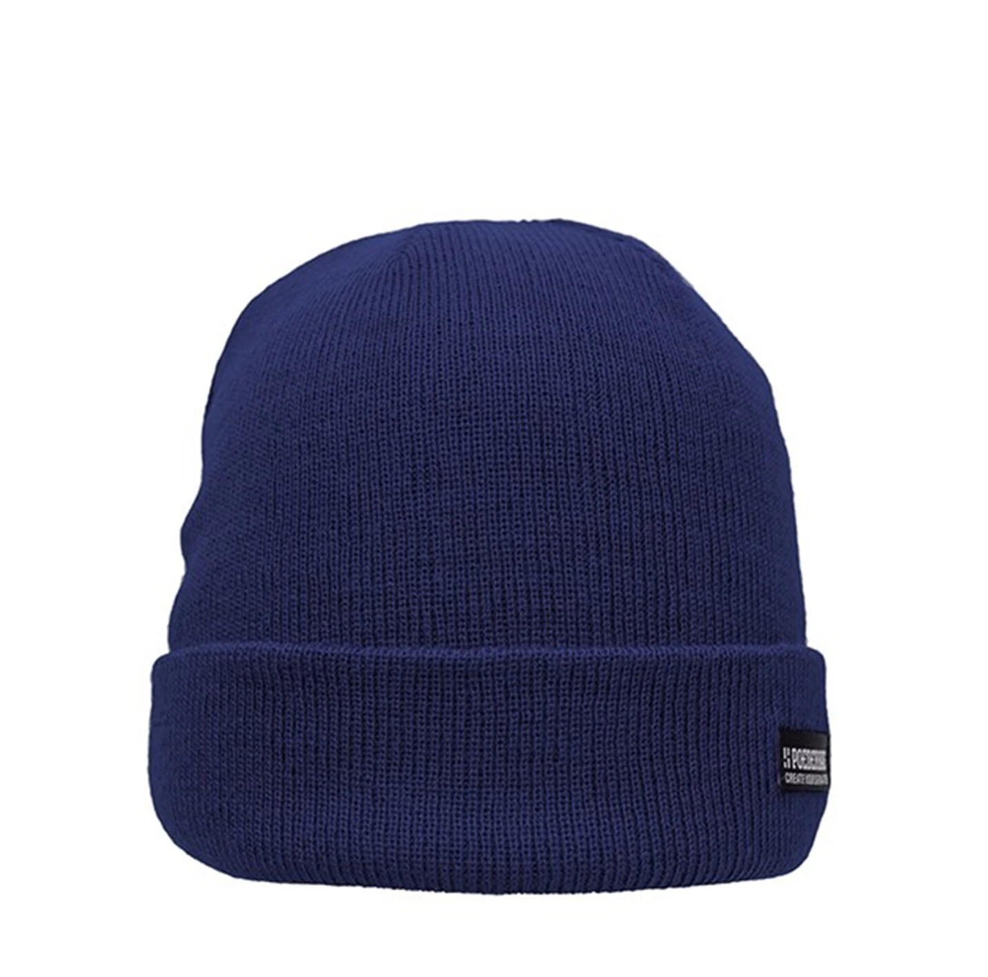 Poederbaas Colorful Basic Muts - Blauw 1 Poederbaas Colorful Basic Muts - Blauw