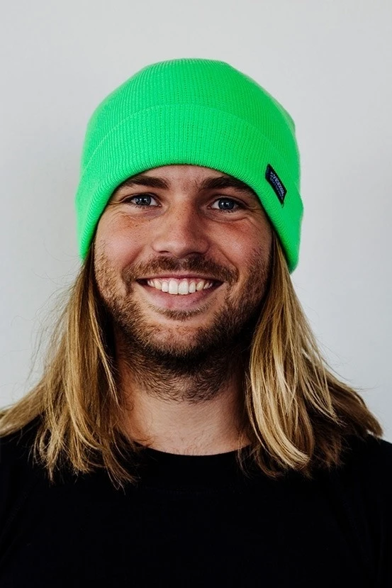 Poederbaas Colourful Basic Beanie - Licht Groen 2 Poederbaas Colourful Basic Beanie - Licht Groen - Afbeelding 2