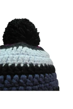 Poederbaas Donker Gehaakte Muts - Grijs/paars/roze/zwart 7 Poederbaas Donker Gehaakte Muts - Grijs/paars/roze/zwart -Under Armour || POIVRE BLANC || Poederbaas poederbaas donker gehaakte muts grijs paars roze z 3