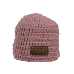 Poederbaas Gehaakte Muts Roze
