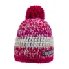 Poederbaas Crochet Ski Hat - Red/beige