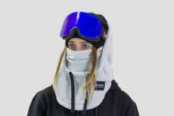 Grijze Fleece Balaclava Van Poederbaas (facemask)