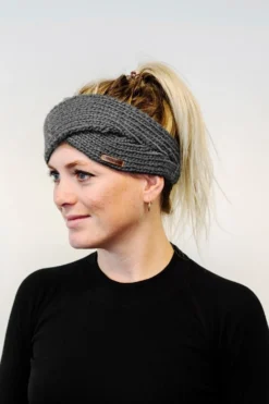 Poederbaas Headband Gold - Antraciet HB03 -Under Armour || POIVRE BLANC || Poederbaas poederbaas headband gold antraciet hb03 2