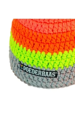 Poederbaas Kleurrijke Gehaakte Muts - Grijs/groen/roze/oranje 6 Poederbaas Kleurrijke Gehaakte Muts - Grijs/groen/roze/oranje -Under Armour || POIVRE BLANC || Poederbaas poederbaas kleurrijke gehaakte muts grijs groen ro 2